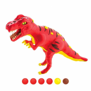 3D gyurma dinoszaurusz puzzle