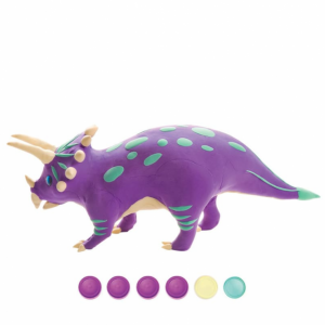 TRICERATOPS 3D gyurma dinoszaurusz puzzle