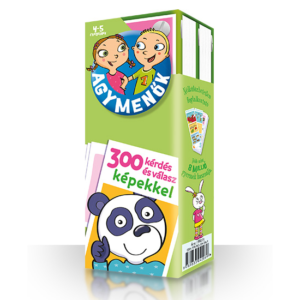 Agymenők kártyacsomag - 300 kérdés és válasz 4-5 éveseknek