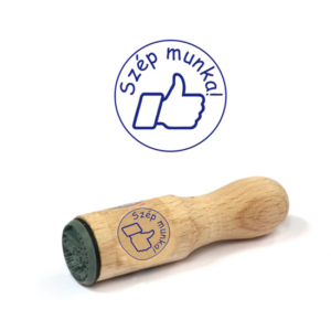 Jutalmazó Nyomda 2 cm Átmérő 7 cm Hosszú Szép Munka! Felirattal