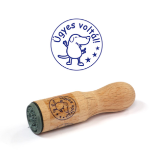 Jutalmazó Nyomda 2 cm Átmérő 7 cm Hosszú Ügyes Voltál! Felirattal