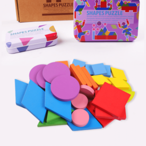 Logikai képkirakó játék Alakzatok