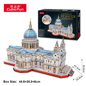 3D puzzle St Paul s Cathedral 643 db-os