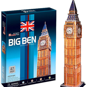 3D puzzle közepes Big Ben 47 db-os CubicFun