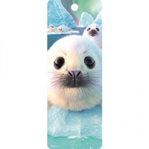 3D könyvjelző - Fóka kölyök