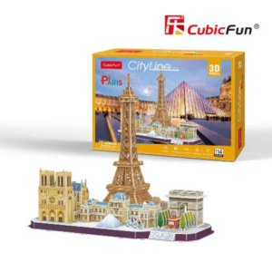 3D puzzle City Line Párizs