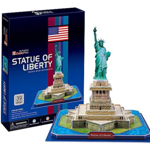3D puzzle New York-i szabadságszobor 39 db-os CubicFun