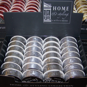 Organza szalag 270x2,5 cm Ezüst