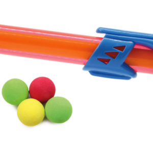 Fizzy Balls 2in1ben vízi/szivacslövő pisztoly, narancs 460312 Jamara