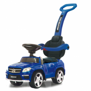 Lábbal hajtható Mercedes-AMG GL 63 kisautó hanggal 2in1, kék 460307 Jamara