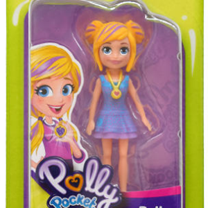 Polly Pocket baba - Polly lila ruhában GDK98 Mattel