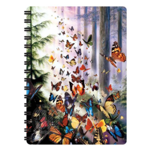 3D notesz - pillangók