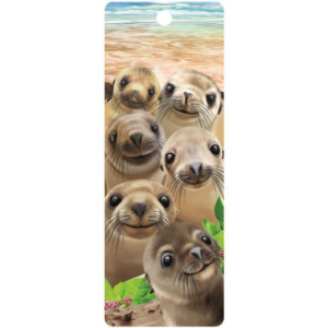 3D Könyvjelző - Oroszlánfóka