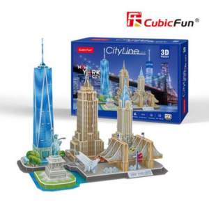 3D puzzle City Line New York