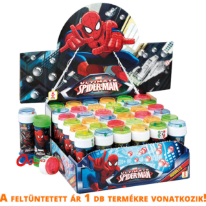 Buborékfújó 60 ml Spider Man