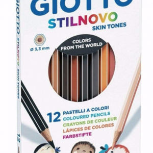 Színes ceruza 12 db-os Stilnovo bortónusok Giotto