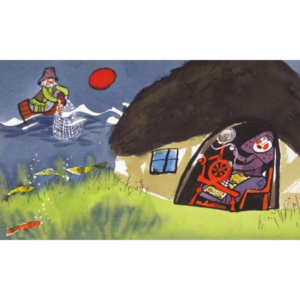 Mese a halászról meg a kishalról / NÉMET NYELVŰ