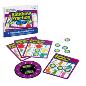 Törtek gyakorlása játékosan Learning Resources - Bingo Rainbow Learning Resources