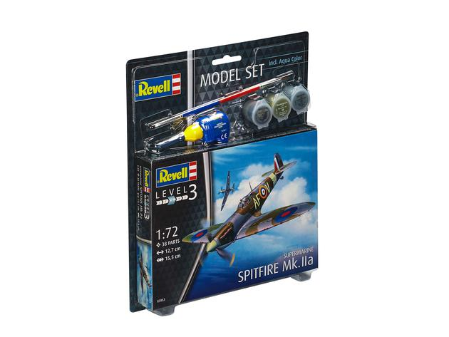 Revell Model Set Spitfire Mk. IIa makett 1:72 (63953)