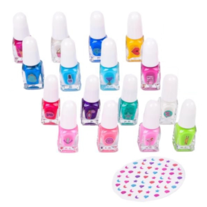 Canenco Create It! Körömlakk szett 16 színnel és köröm matricákkal