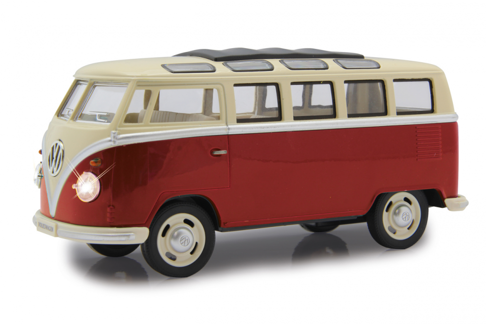 1962 Volkswagen klasszik T1 kisbusz, fém, fénnyel és hanggal 405145 Jamara