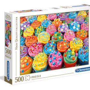 500 DB-OS PUZZLE - SZÍNES SÜTIK Clementoni