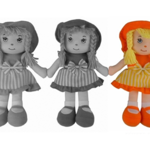 Rongybaba 30cm - narancs