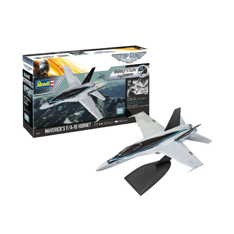 Revell Easy Click F/A-18 Hornet Top Gun 1:72 (4965)