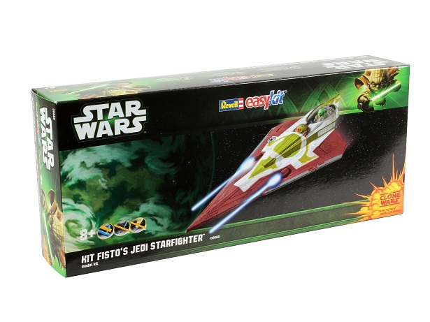 Revell Star Wars Kit Fisto Jedi csillagvadásza /Klónok háborúja/ (6688)