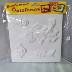 Öntőforma - koktél képkeret - boszorkány , denevér