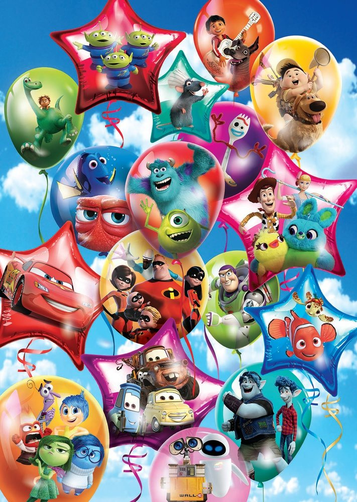 104 db-os Pixar Party puzzle Clementoni 25717