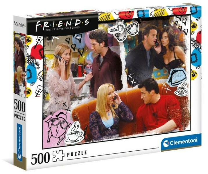 500 db-os puzzle - Jóbarátok Clementoni 35090